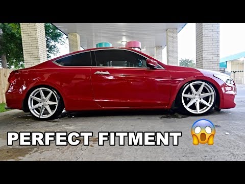 ROHANA RC7 WHEELS ON THE HONDA ACCORD COUPE