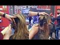 Girl Gets Her Head Shaved In Barbershop Woman Headshave