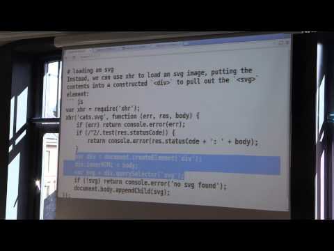 Fun things to do with SVG - James Halliday - Oneshot Oslo
