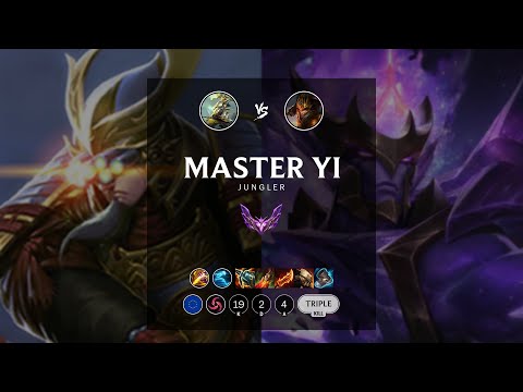 Master Yi Jungle vs Jarvan IV - EUW Master Patch 12.7