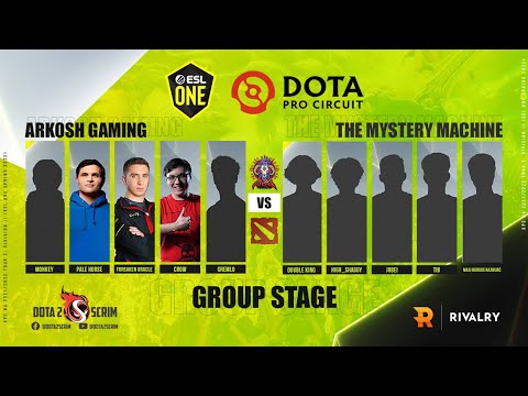 Arkosh Gaming vs The Mystery Machine - DPC NA 2021/22 Tour 2: Division II - Group Stage - B03
