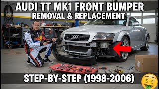 Audi TT MK1 Front Bumper Removal & Replacement | Step-by-Step (1998-2006)