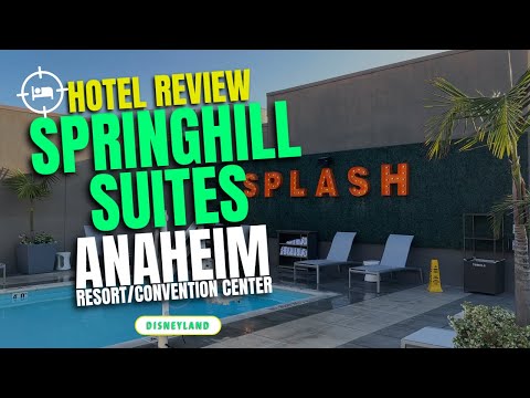 SpringHill Suites at Anaheim Resort Convention Center Hotel Review | Disneyland | Anaheim, CA