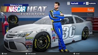 NASCAR Heat Evolution FIRST LOOK Gameplay and Career Mode PC, Xbox One, PS4