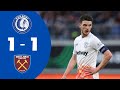 KAA Gent 1 1 West Ham UEFA Conference League 2022 23 All Goals Extended Highlights
