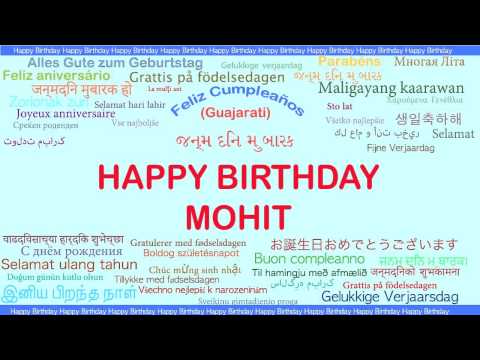 Mohit   Languages Idiomas - Happy Birthday