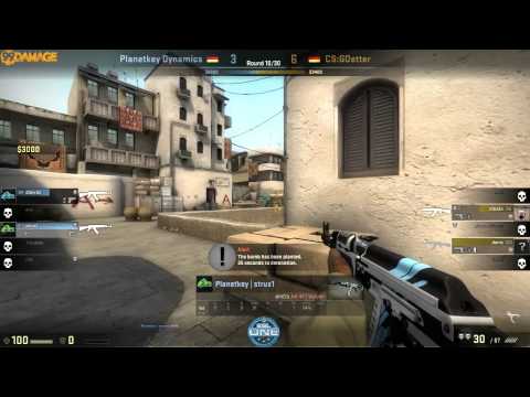 ESL One Cologne 2014 SW-Qualifier - Viertelfinale Planetkey Dynamics vs. CS:GOetter (de_dust2) Map 2