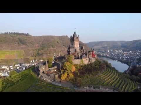 What's it like to spend one day in Moselle? | Germany Drone Footage | 4K