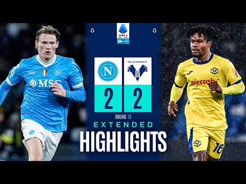 NAPOLI-VERONA 2-2 | EXTENDED HIGHLIGHTS | SERIE A 2025/26