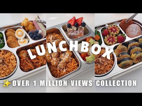 Lunch Box 🍱 • Over 1M Views • 15 ideas | Pack my Lunch Bento with me Collection #5 | ASMR