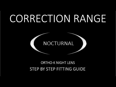 2. Correction Range | Scotlens | Nocturnal Fitting Guide