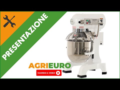 Impastatrice planetaria professionale FIMAR EASYLINE B30K - Vasca INOX da 30 litri: presentazione