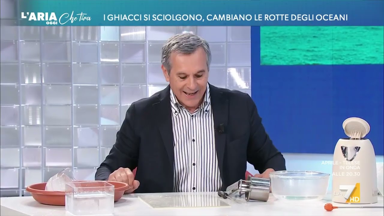 Cambiamento climatico, l'esperimento del fisico Valerio Rossi Albertini sul timore che i ...