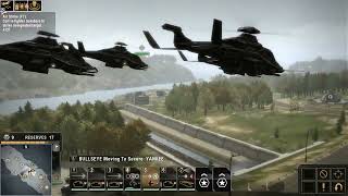Tom Clancy's EndWar 1v1 Online Conquest for the valley