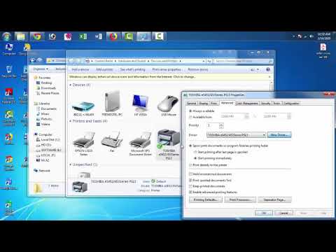 Toshiba E-Studio 452,453 Driver install at PC.
