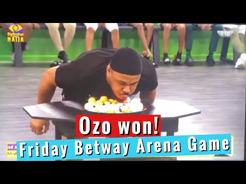 Ozo won the Friday betway Arena game | BBNAIJA | Season 5