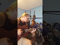 My son Johnny Ray and I practicing surrender acoustic version