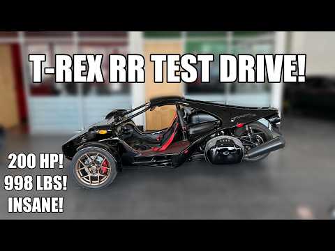 DRIVING THE T-REX RR!