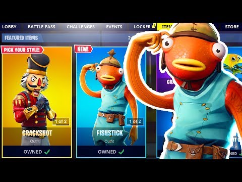 New Fish Stick Skin Fortnite