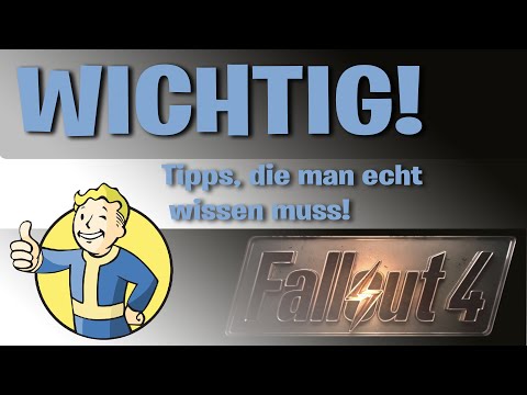 FALLOUT 4 // Echt wichtige TIPPS! #fallouttipp #fallout4hint