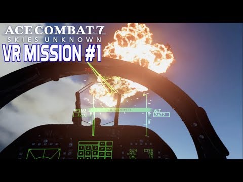Ace Combat 7 VR | Mission 1 | F/A-18F | Operation Scramble