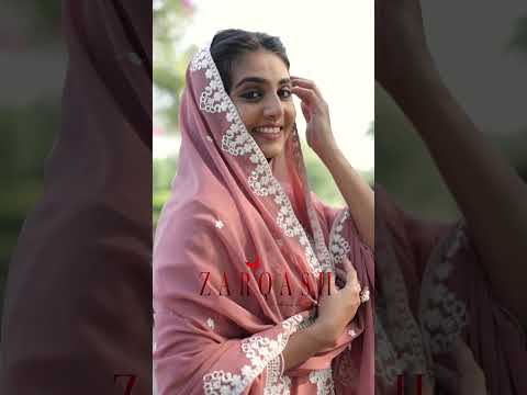 Zarqash 169 Heavy Georgette Wholesale Readymade Pakistani Suit Catalog – product video thumbnail