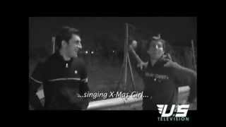 Brian singing and dancing Xmas Girl