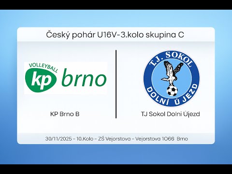 CP-U16Z: Královo Pole Brno B x TJ Sokol Dolní Újezd