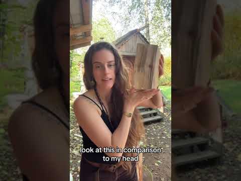 WOMAN schools MAN on AXE use