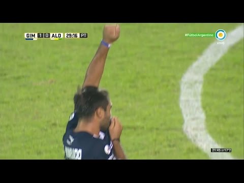 Gol de Rinaudo HD | GIMNASIA 1 - Aldosivi 0 | Fecha 20 | 2017