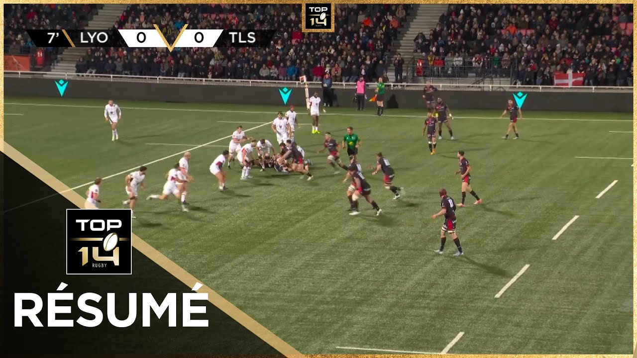 TOP 14 Saison 2024-2025 J12 - Résumé LOU Rugby - Stade Toulousain