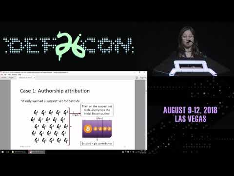 DEF CON 26 - Greenstadt and Dr Caliskan  - De-anonymizing Programmers from Source Code