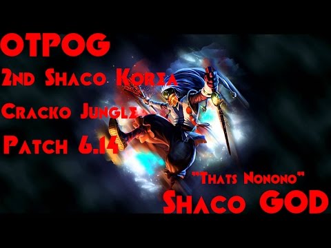 BEST OTP - 2nd KR Shaco DIAMOND 6.14