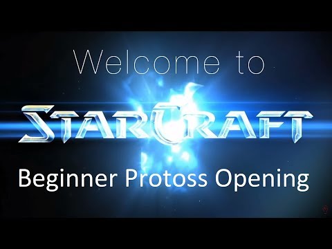 Beginner Protoss Opening  - Welcome to Starcraft