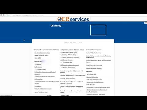 Pre-General Chemistry at UAlbany