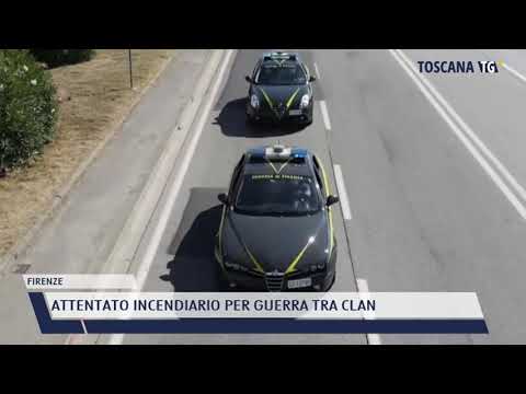 2021-09-10 FIRENZE - ATTENTATO INCENDIARIO PER GUERRA TRA CLAN