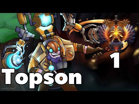 TOPSON Tinker Rank 1 Dota2 Gameplay