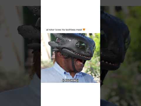 Al Roker is committing to becoming Toothless during his time at Epic Universe!
