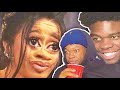 SHE'S CRAZY!...CARDI B funniest moments REACTION!!
