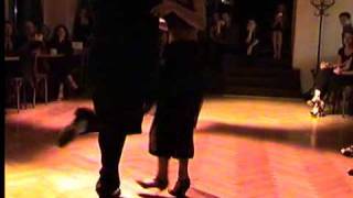 Mariano Chicho Frumboli and Eugenia Parilla dance milonga in Ljubljana