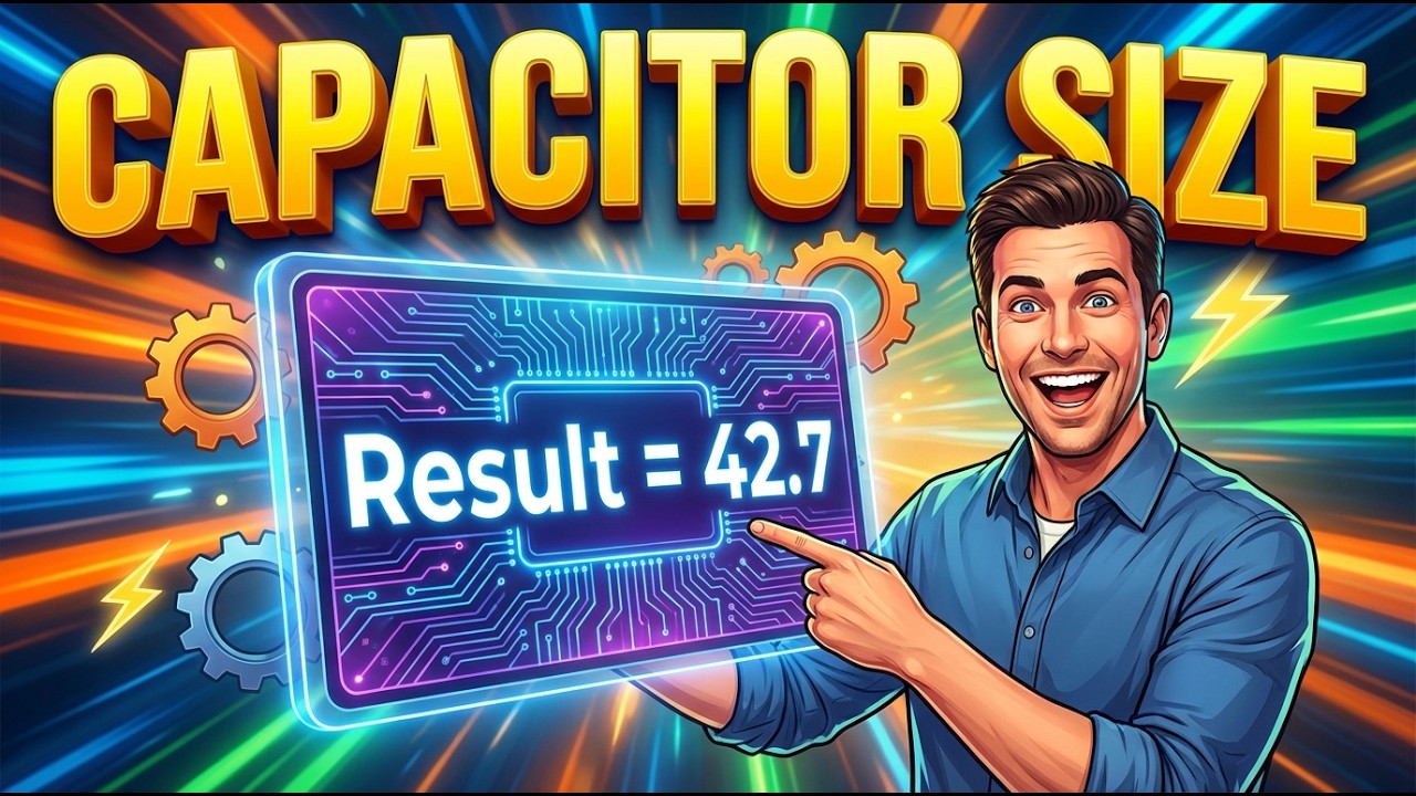 Capacitor Size Interactive Calculator
