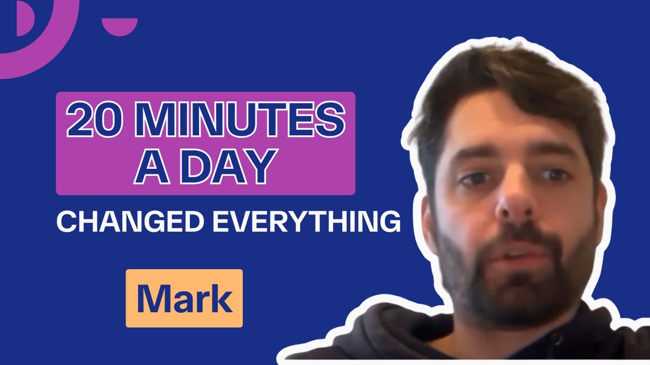 How 20 Minutes a Day Helped Mark Perform Better in Interviews