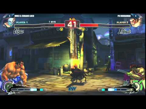 USF4: pH Hoodaman vs MMG El Cubano Loco - PH Fight Club league - Round 2