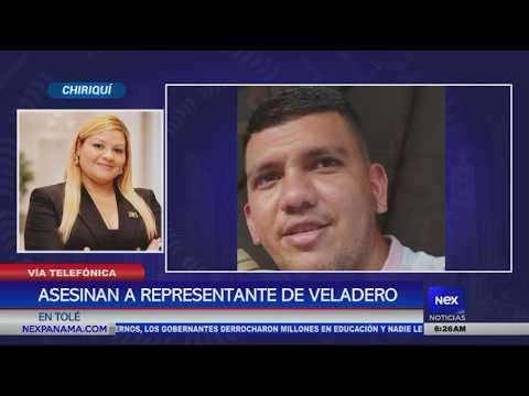 Asesinan a representante de Veladero en Tolé, Chiriquí