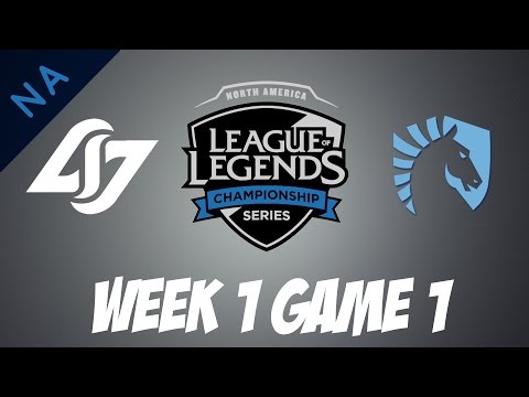CLG vs Team Liquid | Game 1 | HIGHLIGHTS | NA LCS Spring Split 2017
