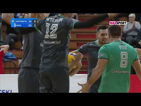 OKM CENTROMETAL vs OK CRATIS VARAŽDIN 2:3 (4. kolo, SuperSport Superliga 25/26)