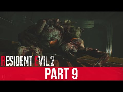 RESIDENT EVIL 2 REMAKE Gameplay Walkthrough Part 9 - 2ND William Birkin Boss / Chess Puzzle