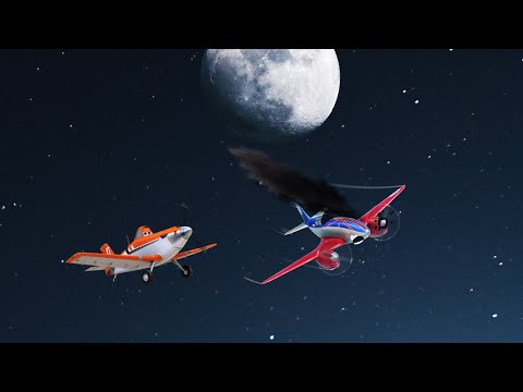 Planes (2013) Iceland to Germany Leg/Dusty Saves Bulldog