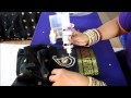 DIY: SEW MIRROR ON A SAREE BLOUSE AND ...