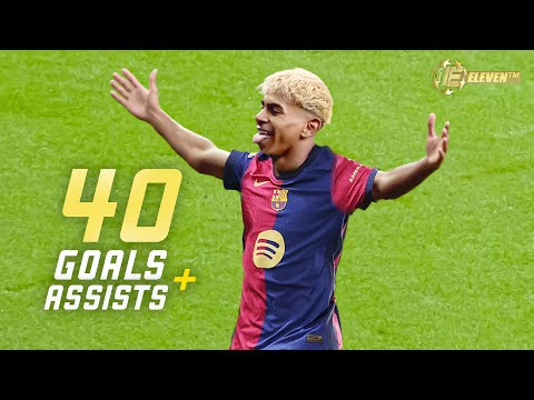Lamine Yamal - All 40 Goals & Assists For Barcelona | 2024/2025